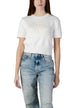 Pull Calvin Klein Jeans couleur beige — vue 4