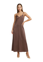 Robe Only couleur marron