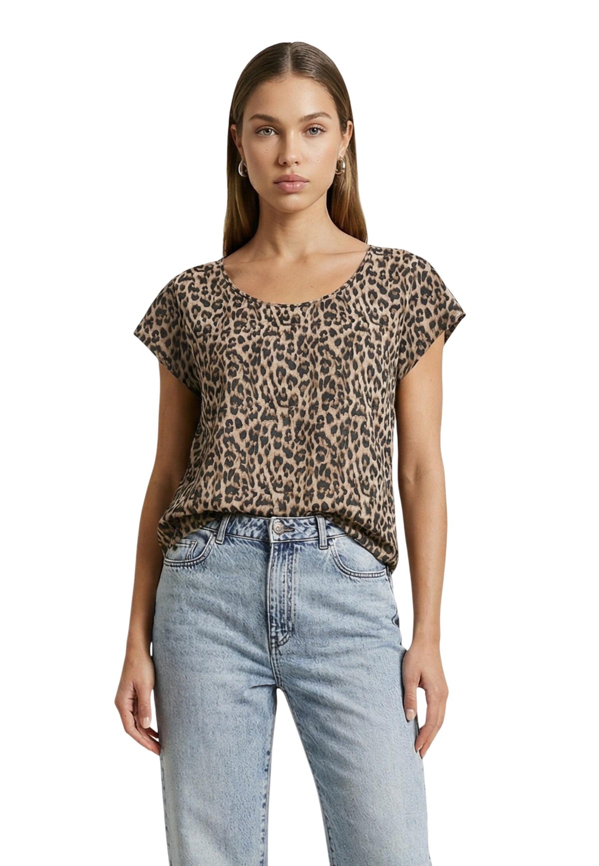 Blouse Only couleur marron