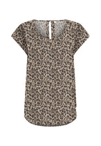 Blouse Only couleur marron — vue 5