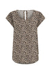 Blouse Only couleur marron — vue 5