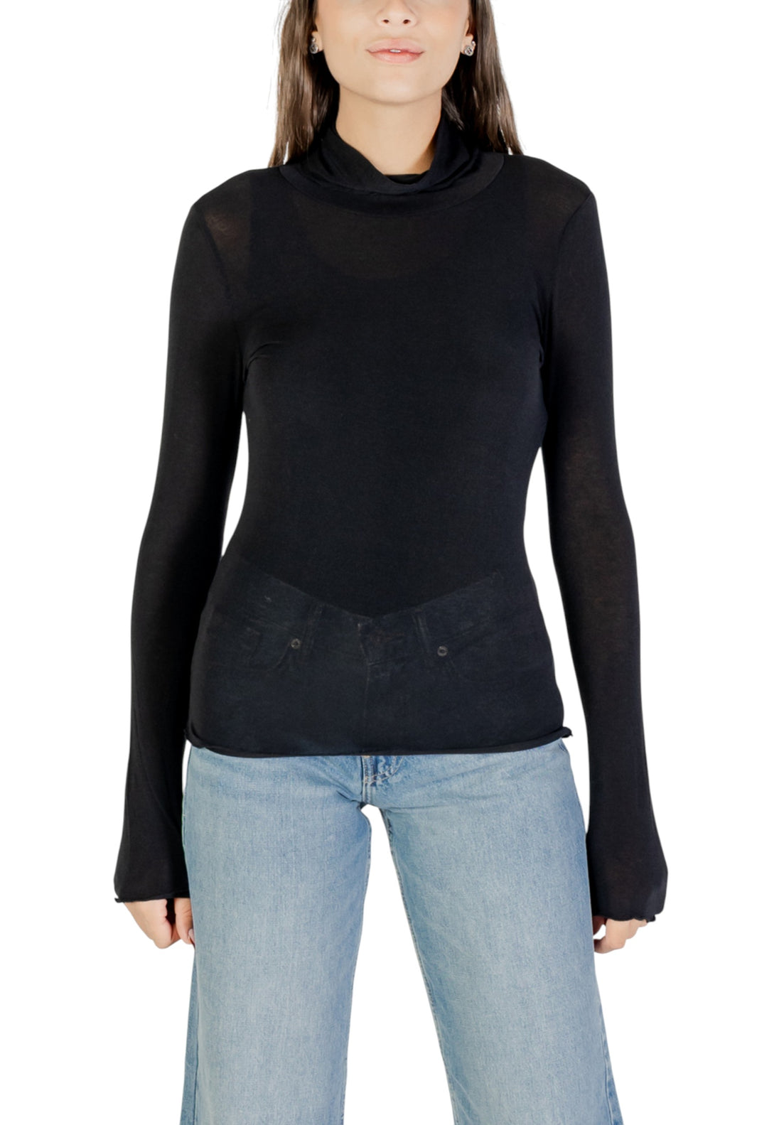 T-shirt Choral couleur noir