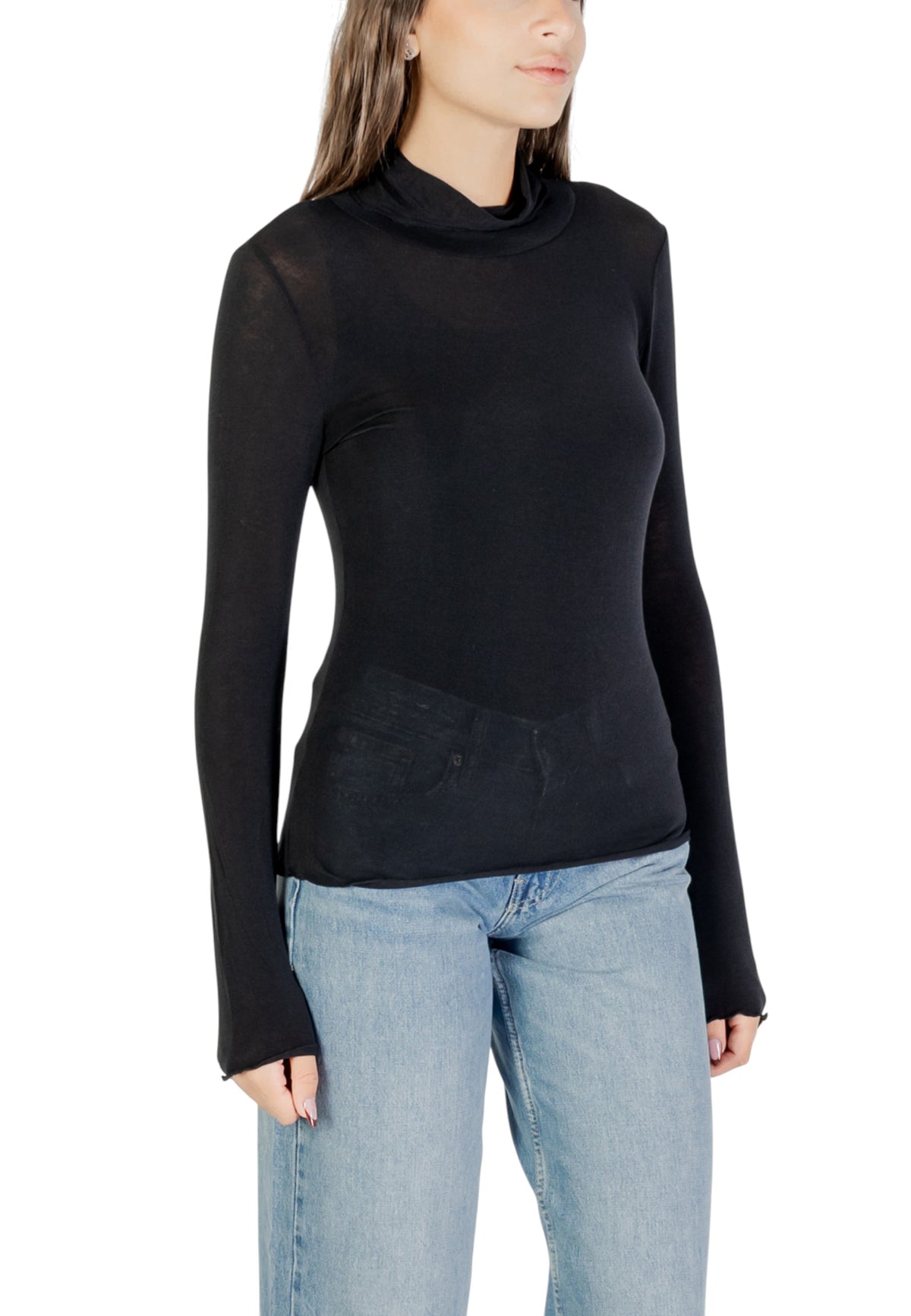 T-shirt Choral couleur noir — vue 2