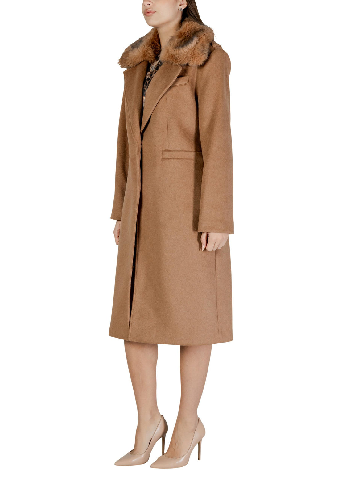 Manteau Guess couleur beige — vue 4