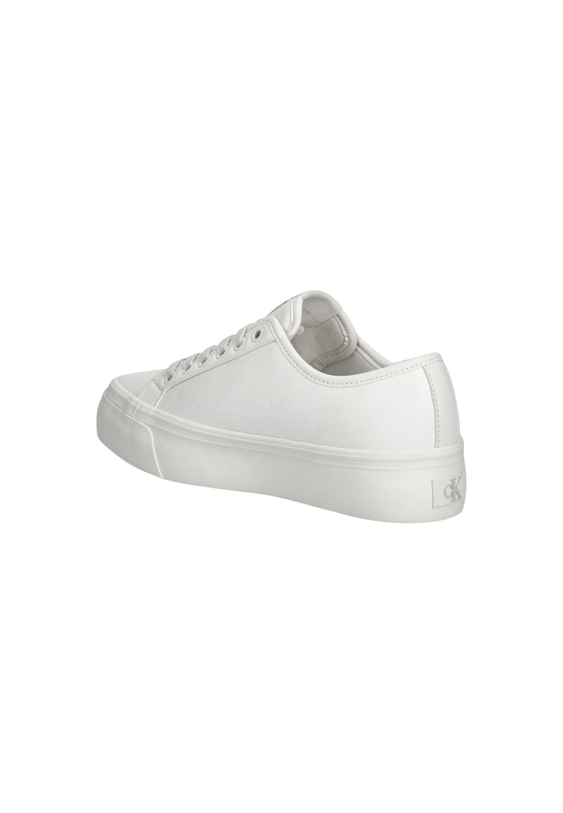 Baskets Calvin Klein Jeans couleur blanc — vue 3