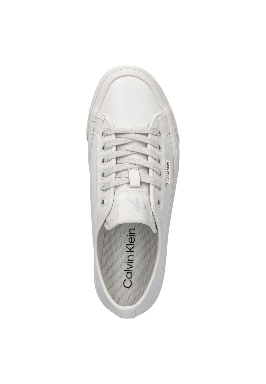 Baskets Calvin Klein Jeans couleur blanc — vue 4