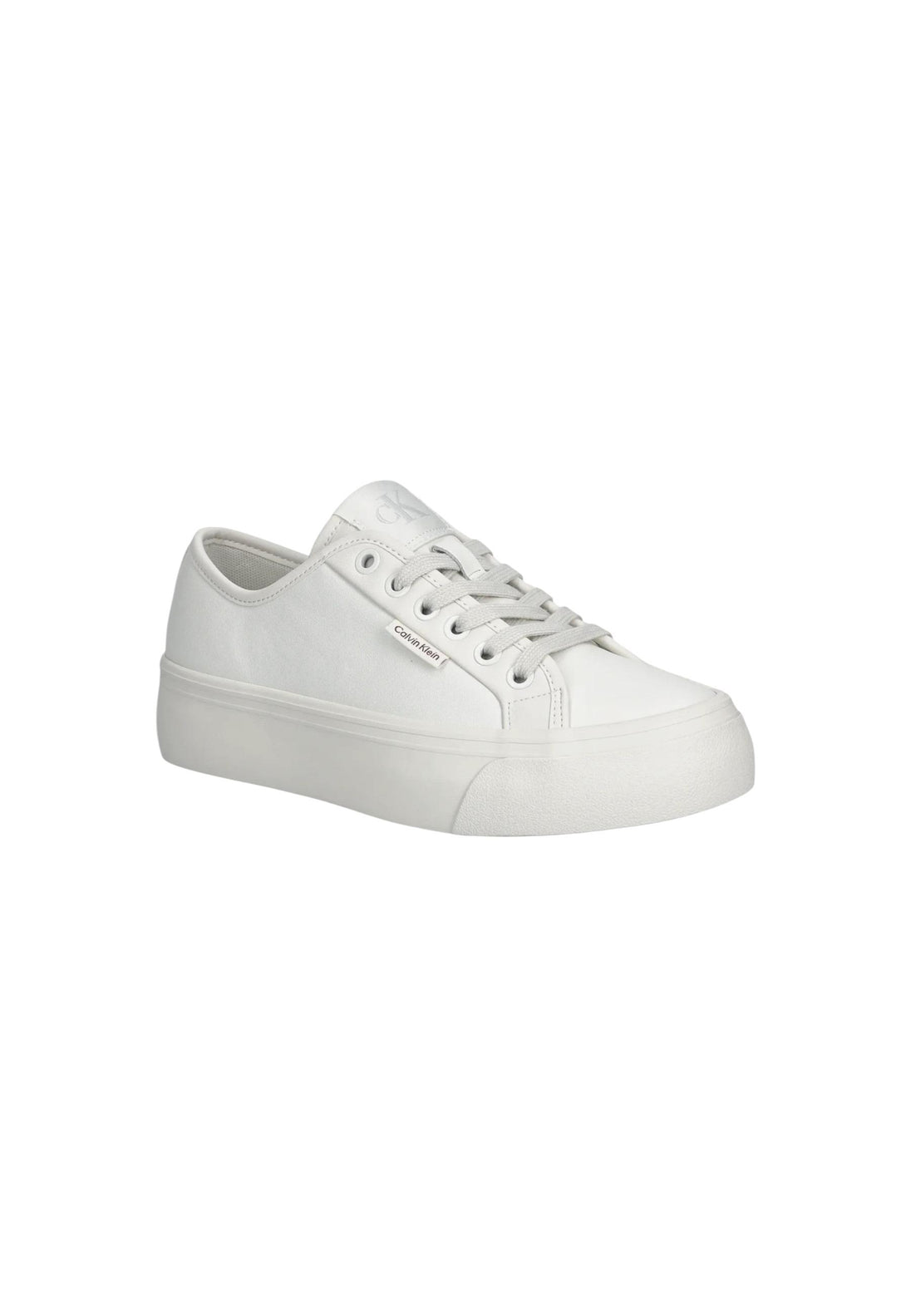 Baskets Calvin Klein Jeans couleur blanc — vue 2