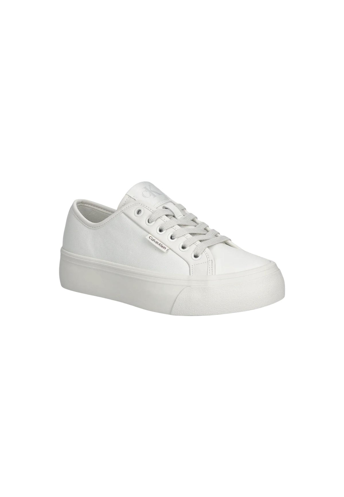 Baskets Calvin Klein Jeans couleur blanc — vue 2