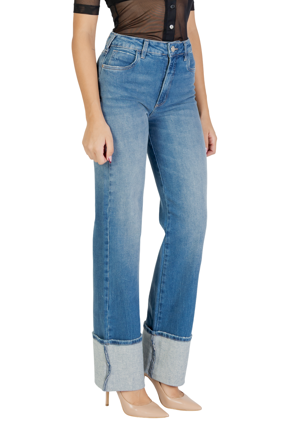 Pantalon Colcci couleur bleu — vue 4