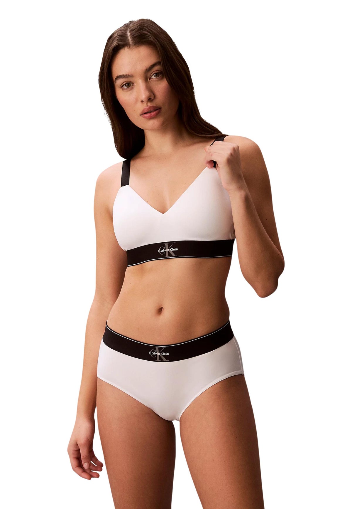 Lingerie Calvin Klein Underwear couleur blanc — vue 2