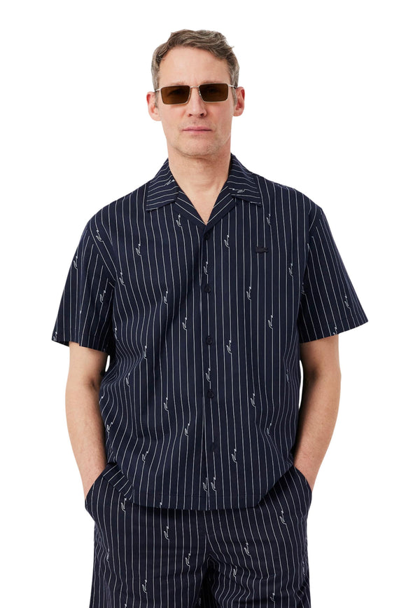 Chemise Lacoste couleur noir