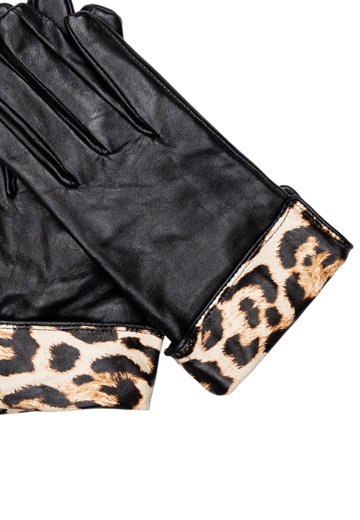 Gants Pieces couleur noir — vue 3