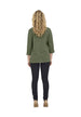 Veste Only couleur vert — vue 4