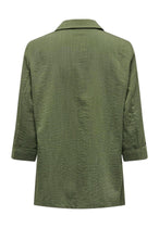 Veste Only couleur vert — vue 2