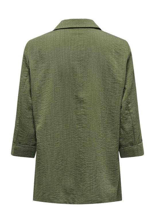 Veste Only couleur vert — vue 2