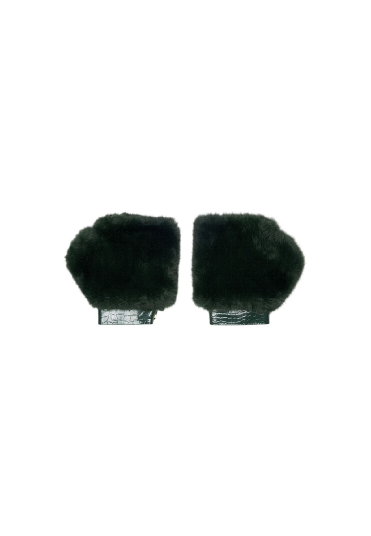 Gants Ayfee couleur vert — vue 2