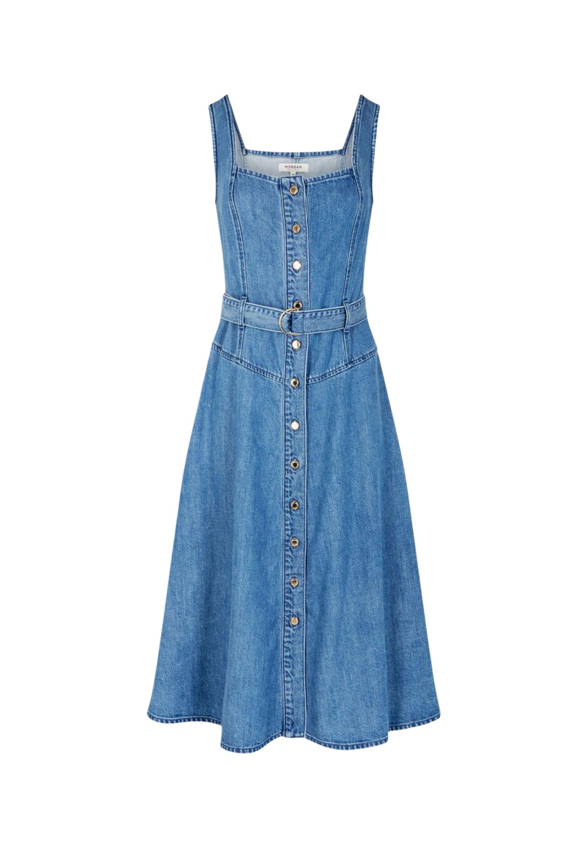 Robe Morgan De Toi couleur bleu — vue 4
