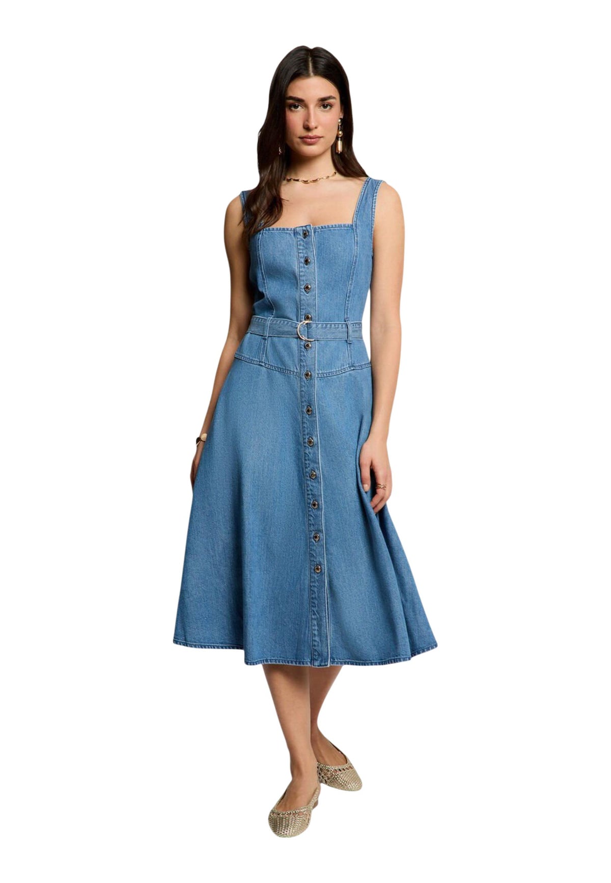 Robe Morgan De Toi couleur bleu