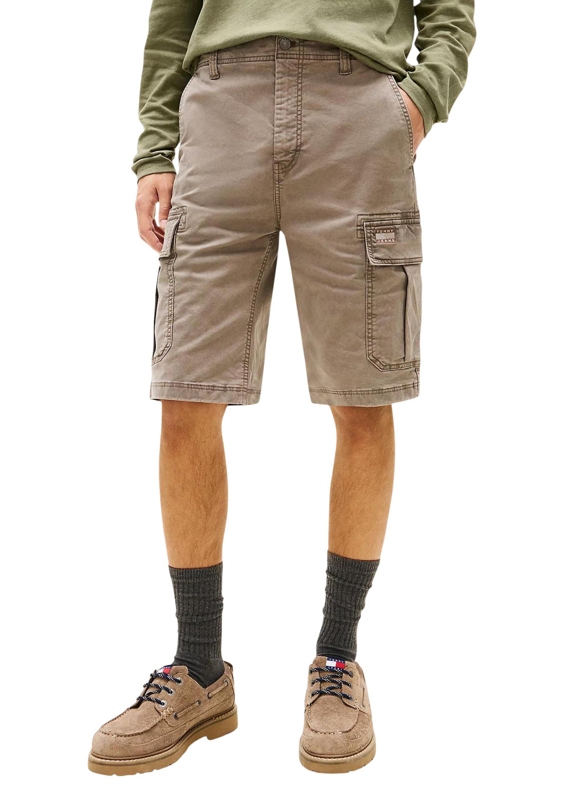 Bermuda Tommy Hilfiger Jeans couleur beige