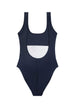 Maillot de bain Tommy Hilfiger couleur bleu — vue 2