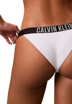 Maillot de bain Calvin Klein Jeans couleur blanc — vue 4