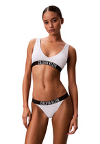 Maillot de bain Calvin Klein Jeans couleur blanc
