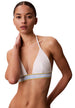 Maillot de bain Calvin Klein Jeans couleur blanc — vue 2