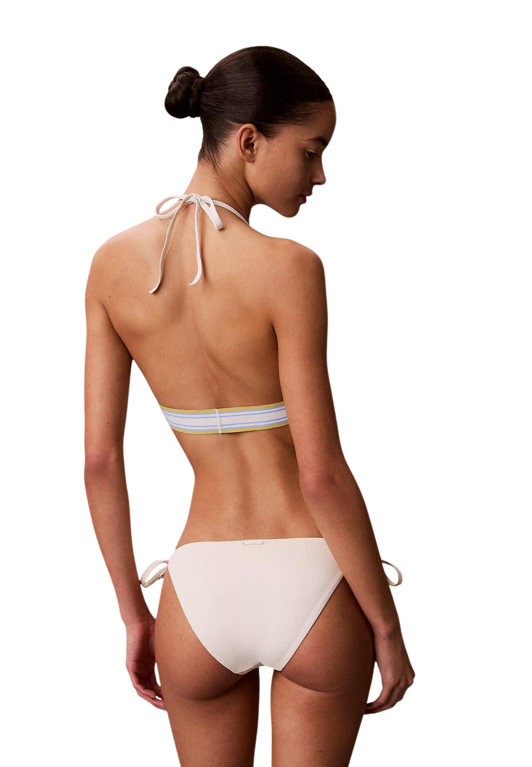 Maillot de bain Calvin Klein Jeans couleur blanc — vue 5