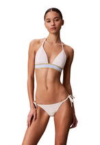 Maillot de bain Calvin Klein Jeans couleur blanc