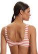 Maillot de bain Calvin Klein Jeans couleur orange — vue 4