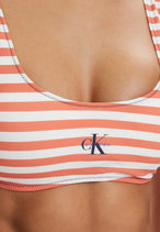 Maillot de bain Calvin Klein Jeans couleur orange — vue 5