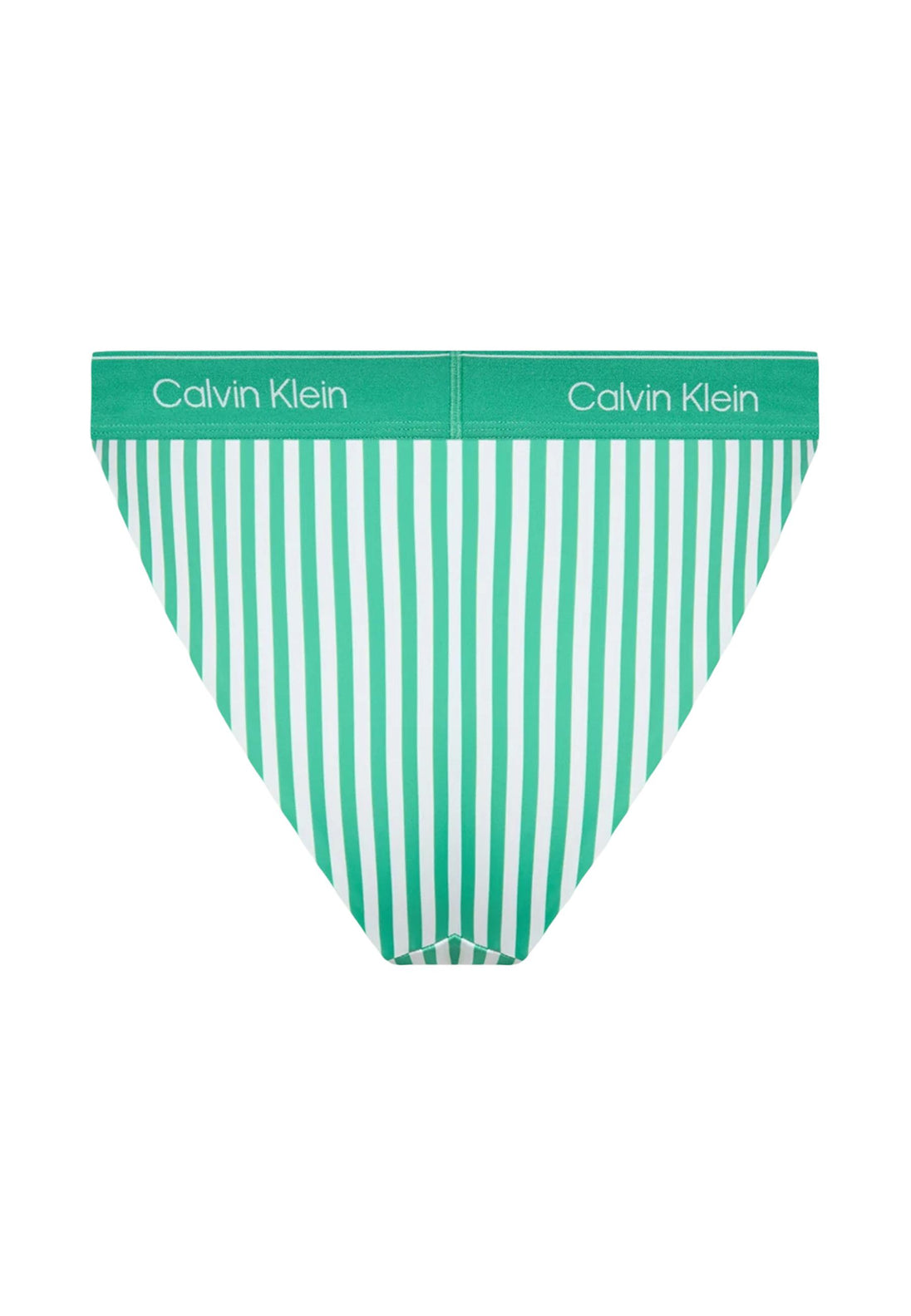 Maillot de bain Calvin Klein Jeans couleur vert — vue 4