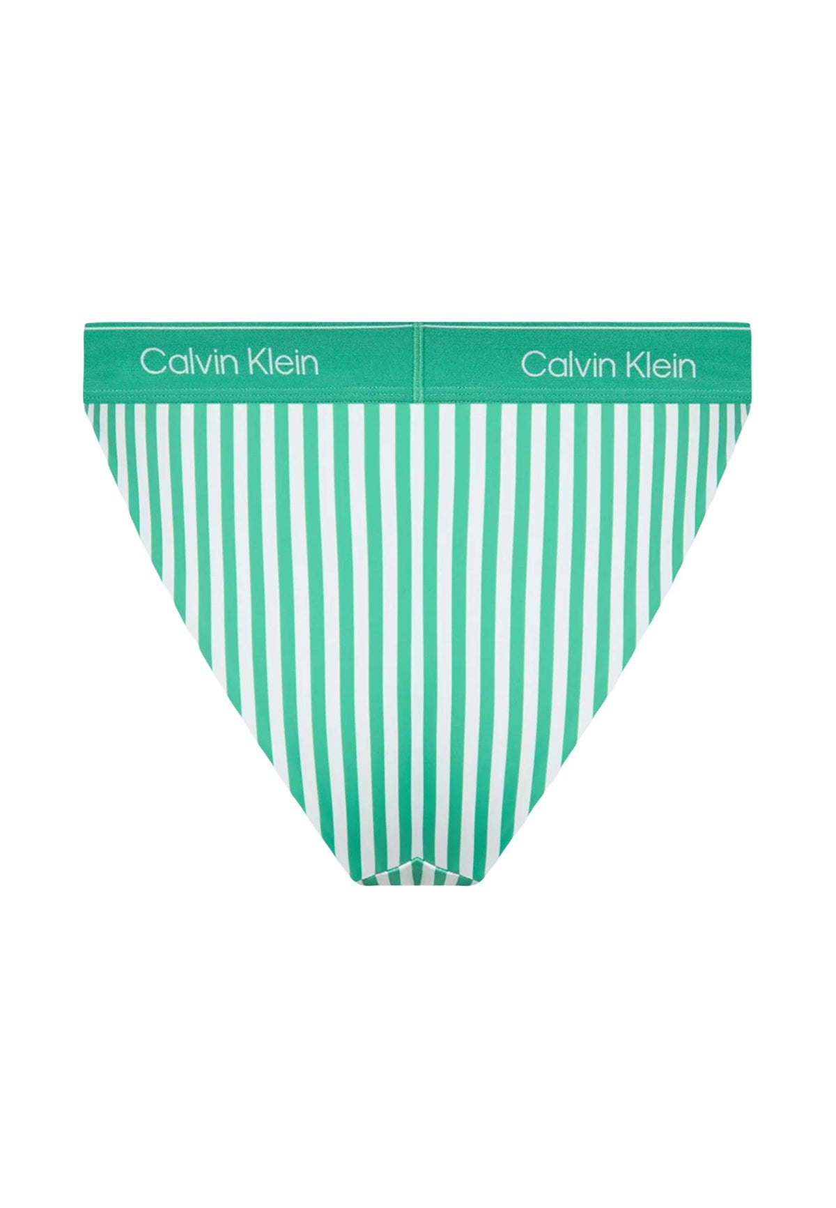 Maillot de bain Calvin Klein Jeans couleur vert — vue 4