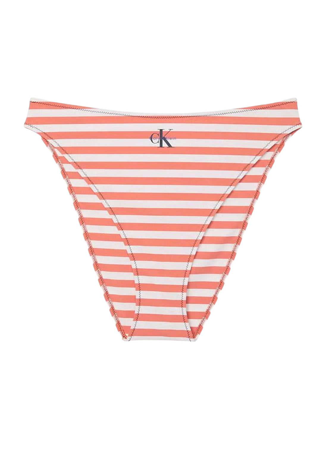 Maillot de bain Calvin Klein Jeans couleur orange — vue 5