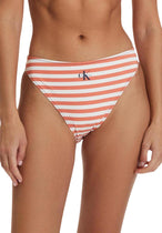 Maillot de bain Calvin Klein Jeans couleur orange — vue 2