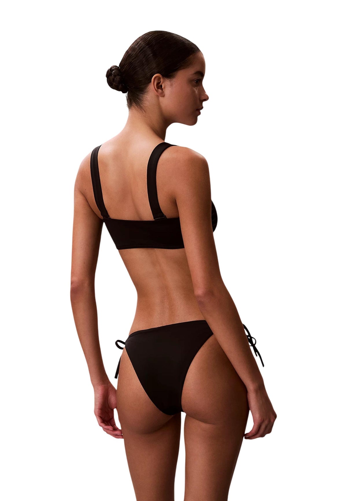 Maillot de bain Calvin Klein Jeans couleur noir — vue 4