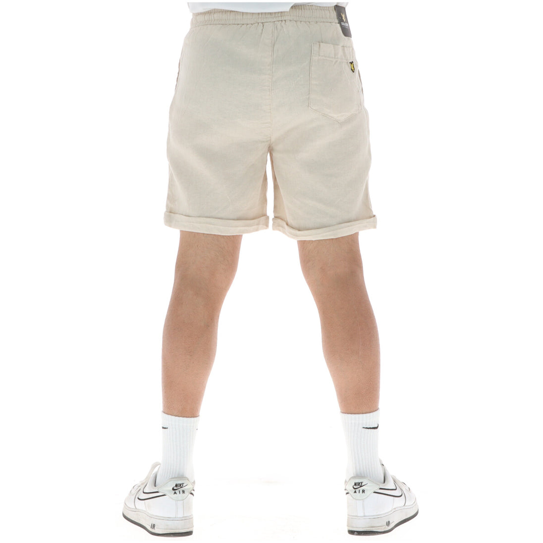Bermuda Lyle & Scott couleur beige — vue 2