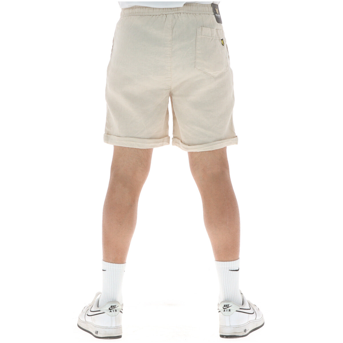 Bermuda Lyle & Scott couleur beige — vue 2