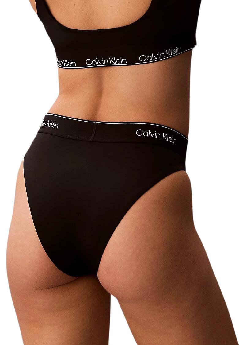 Maillot de bain Calvin Klein Jeans couleur noir — vue 2