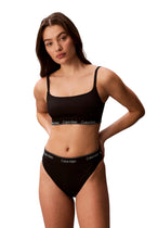 Maillot de bain Calvin Klein Jeans couleur noir — vue 4