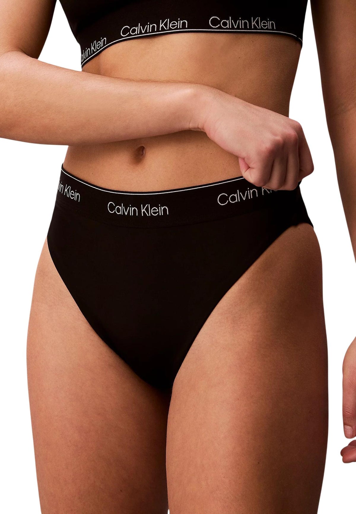 Maillot de bain Calvin Klein Jeans couleur noir