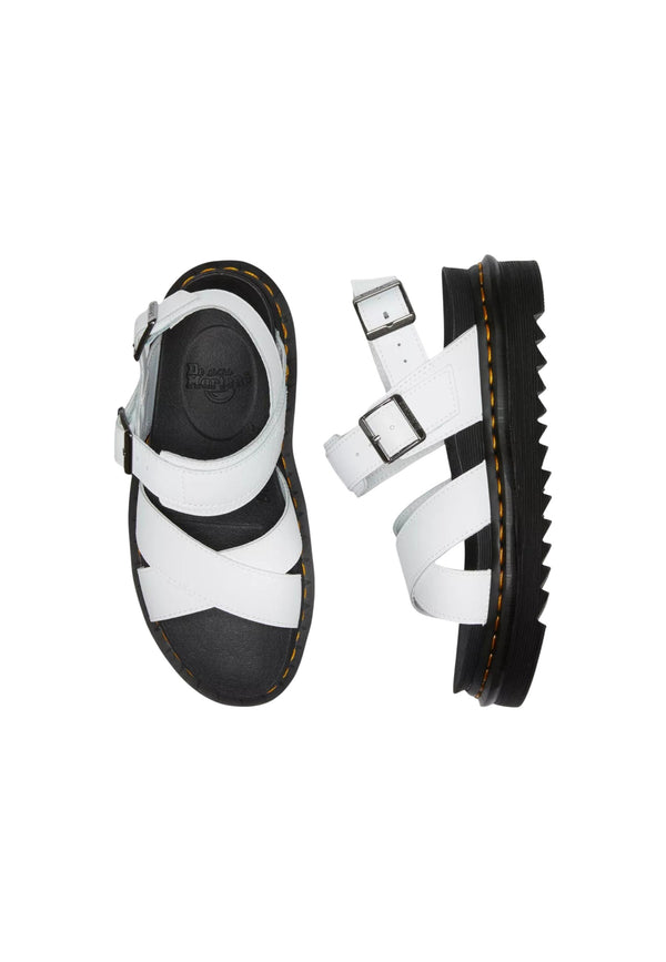 Sandales Dr. Martens couleur blanc — vue 2