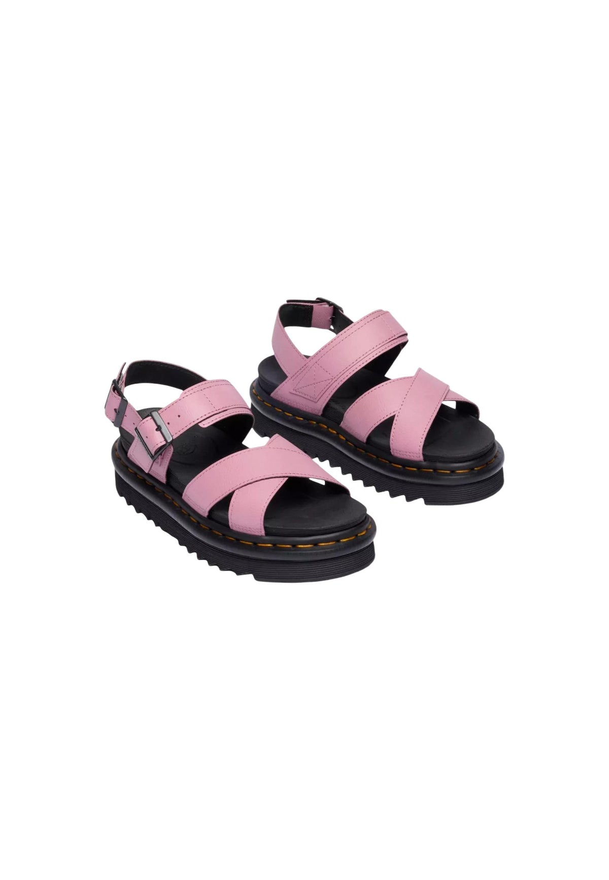 Sandales Dr. Martens couleur rose — vue 4