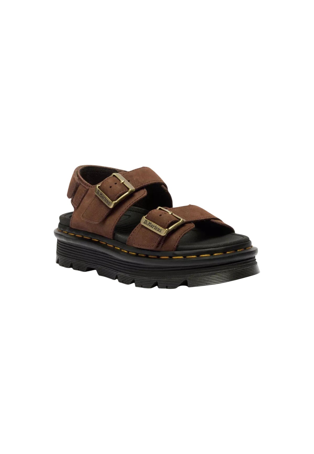 Sandales Dr. Martens couleur marron — vue 3