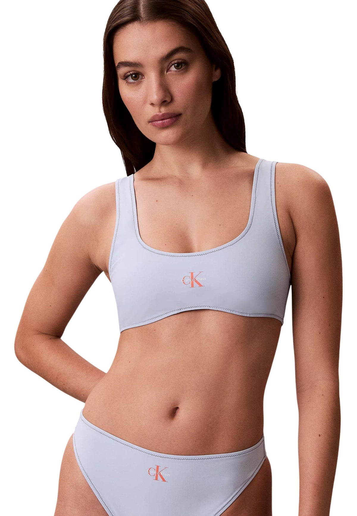 Maillot de bain Calvin Klein Jeans couleur bleu