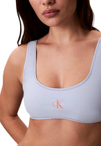 Maillot de bain Calvin Klein Jeans couleur bleu — vue 3