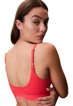 Maillot de bain Calvin Klein Jeans couleur orange — vue 2