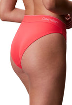 Maillot de bain Calvin Klein Jeans couleur orange — vue 2