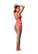 Maillot de bain Calvin Klein Jeans couleur orange — vue 4
