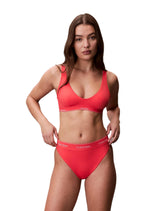 Maillot de bain Calvin Klein Jeans couleur orange — vue 3